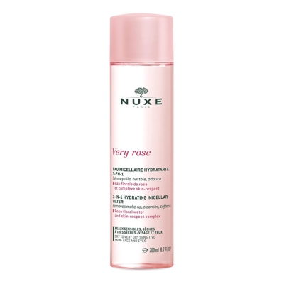 Nuxe Very Rose 3 in Makyaj Temizleme Suyu 200 ml Normal Ciltler - 1