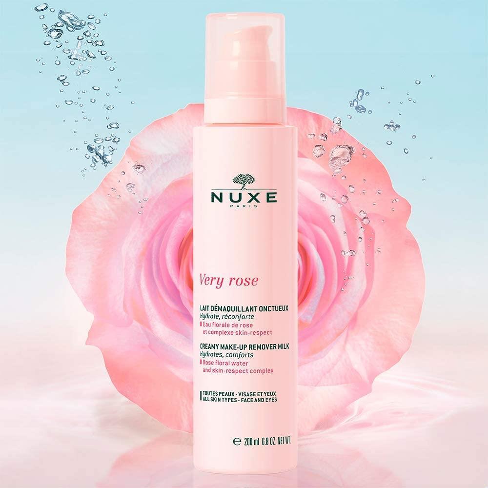 Nuxe Very Rose Lait Demaquillant 200 ml Makyaj Temizleme Sütü - 2