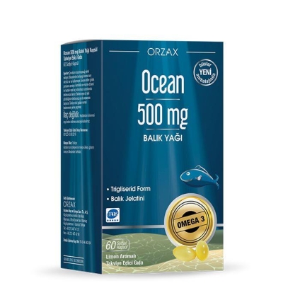 Ocean 500mg Balıkyağı 60 Kapsül - 1