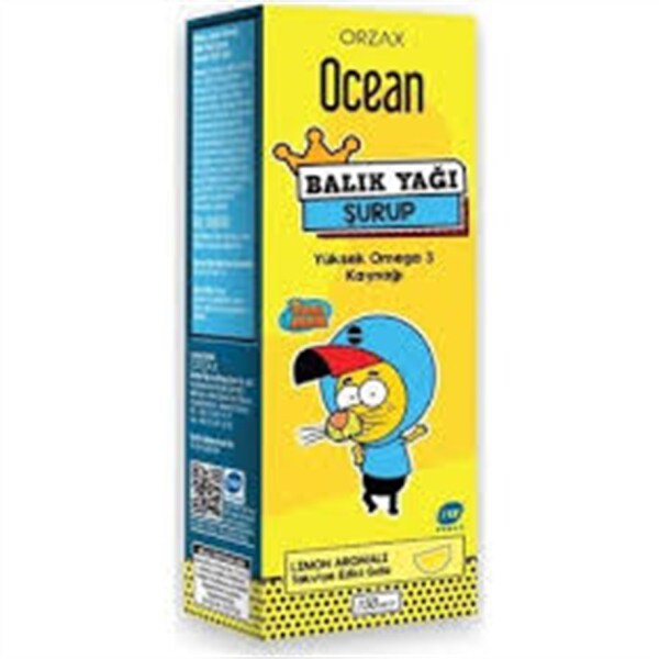 Ocean Balık Yağı Şurubu 150ml (Limonlu) - 1