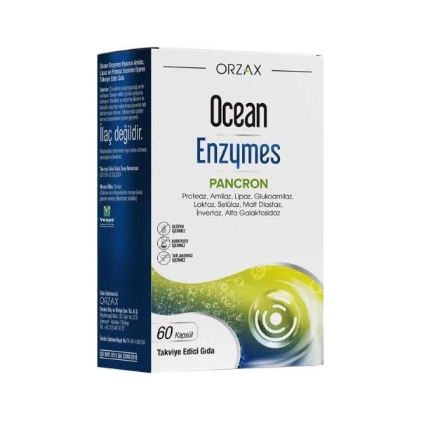 Ocean Enzymes Pacron 60 Kapsül - 1