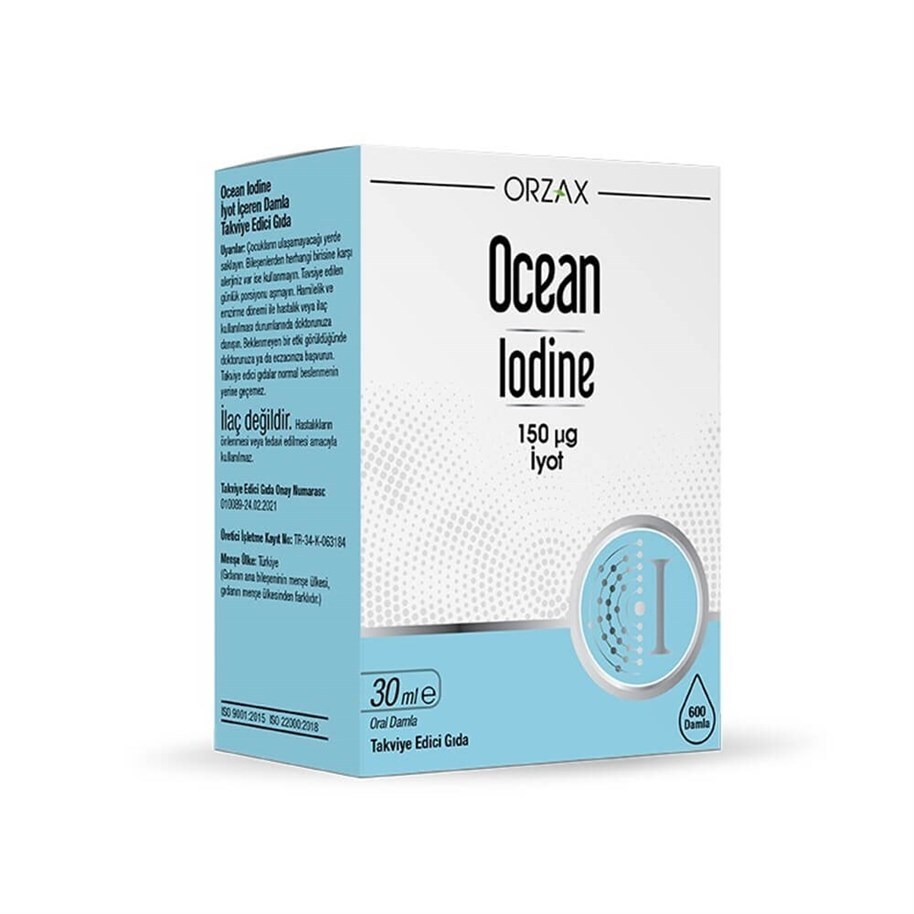 Ocean Iodine 150 mcg Iyot 30 ml - 1