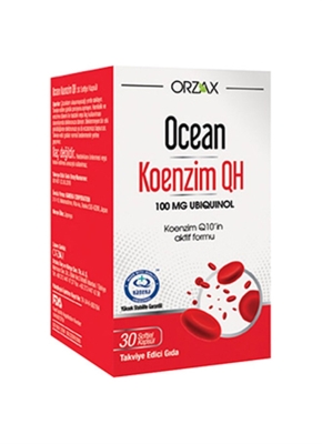 Ocean Koenzim QH 100 mg 30 Kapsül - 1