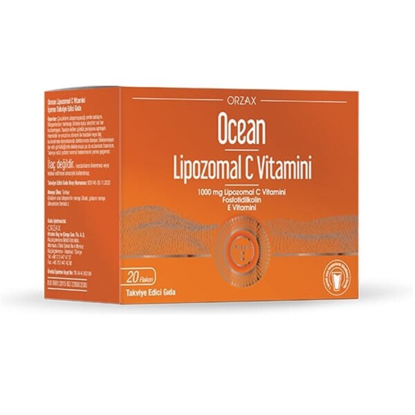 Ocean Lipozomal C Vitamini 20 Flakon - 1