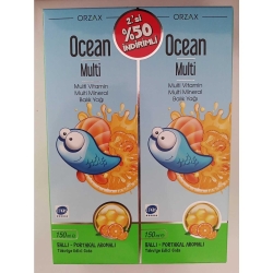 Ocean Multi Balık Yağı 2'li 150 ml Şurup - 1