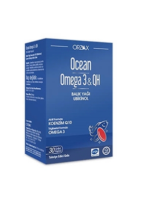 Ocean Omega 3 QH 30 Kapsül Balık Yağı - 1