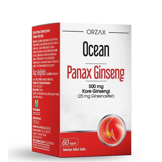 Ocean Panax Ginseng 500mg Kapsül 60 lık - 1