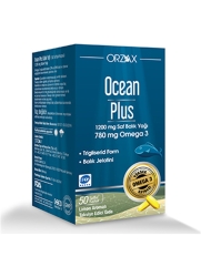 Ocean Plus 1200 mg Saf Balık Yağı 50 Kapsül - 1