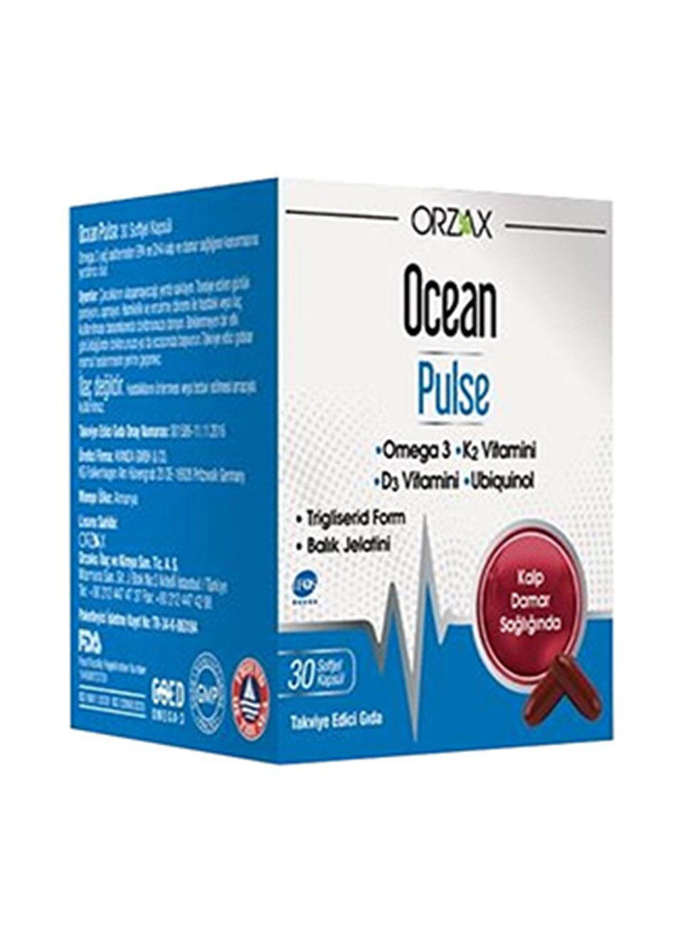 Ocean Pulse 30 Kapsül Balık Yağı - 1