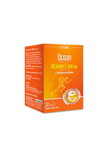 Ocean Vitamin C 1000 mg 30 Tablet - 1