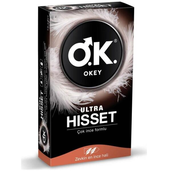 Okey Prezervatif Ultra Hisset 10lu - 1