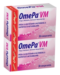 Omepa VM 30 Yumuşak Kapsül - İkincisi %50 İndiriml - 1