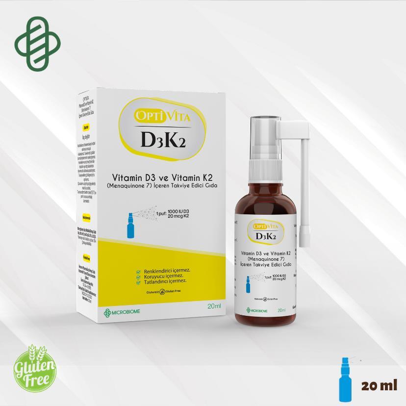 Optivita D3K2 20 mL Sprey - 1