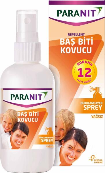 Paranit Baş Biti Kovucu Durulanmayan Sprey Yağsız 100 ml - 1