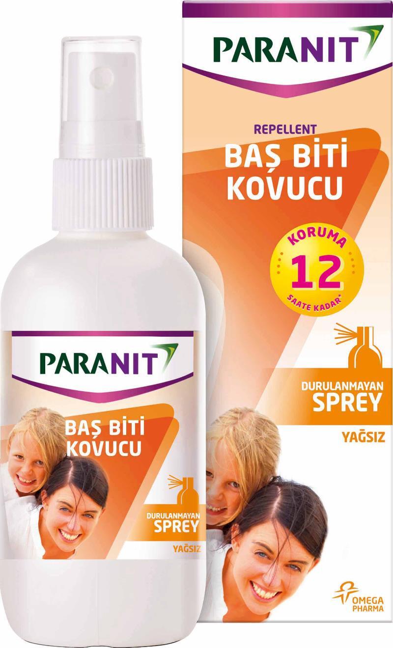 Paranit Baş Biti Kovucu Durulanmayan Sprey Yağsız 100 ml - 1