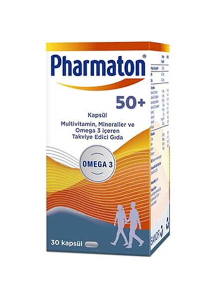 Pharmaton 50 Plus 30 Kapsül - 1