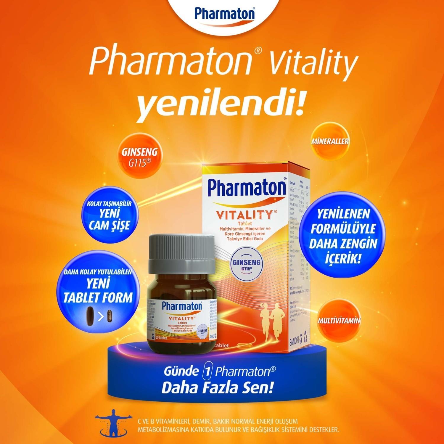 Pharmaton Vitality 60 Tablet - 2