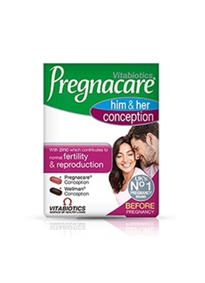 Pregnacare Him&Her Conception 30+30 Tablet - 1