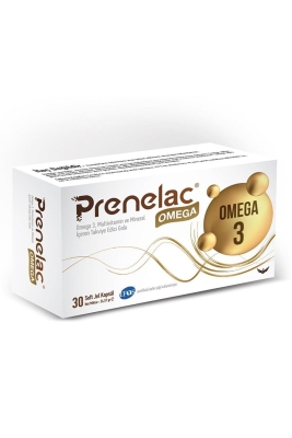 Prenelac Omega 30 Soft Jel Kapsül - 1