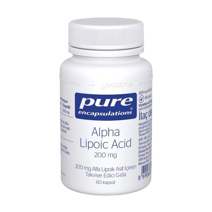 Pure Encapsulations Alpha Lipoic Acid 60 Kapsül - 1