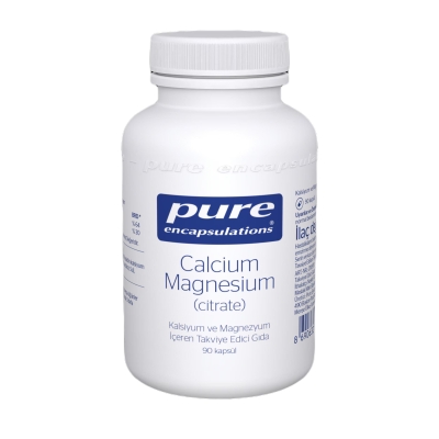 Pure Encapsulations Calcium Magnesium Citrate 90 Kapsül - 1