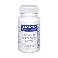 Pure Encapsulations Chromium Picolinate 200 mcg 60 Kapsül - 1