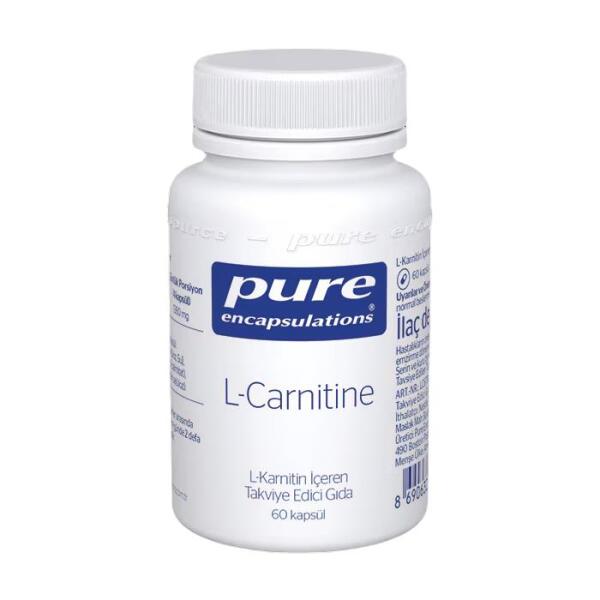 Pure Encapsulations L-Carnitine 60 Kapsül - 1