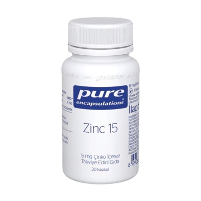 Pure Encapsulations Zinc 15 30 Kapsül - 1