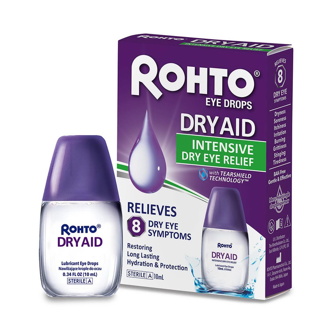 Rohto Dry Aid Kayganlaştırıcı Göz Damlası 10 ml - 1