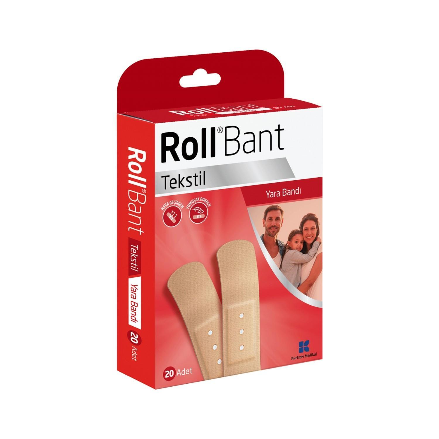 Roll Bant Tekstil Tekli 20 li - 1