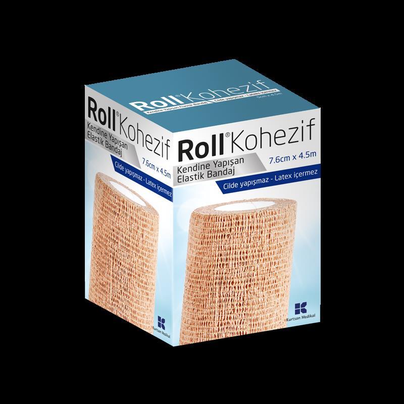 Roll Kohezif Bandaj Kendıne Yapışan 5cm*4,5m - 1