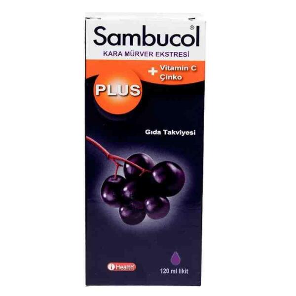 Sambucol Plus Likit Kara Mürver Ekstresi 120 ml - 1