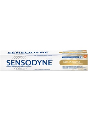 Sensodyne Tam Koruma Beyazlatıcı Diş Macunu 75 ml - 1