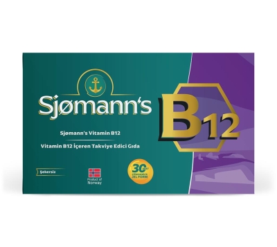 Sjomanns Vitamin B12 1000 mcg 30 Çiğnenebilir Jel Form - 1