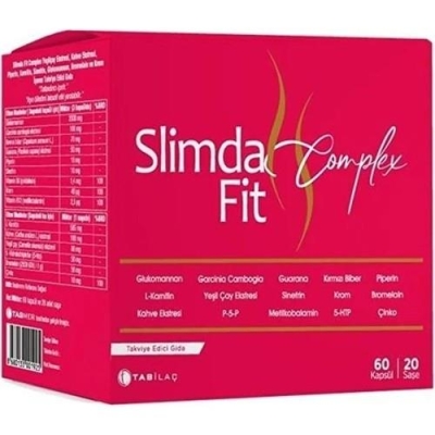 Slimda Fit Complex 60 Kapsül + 20 Saşe - 1