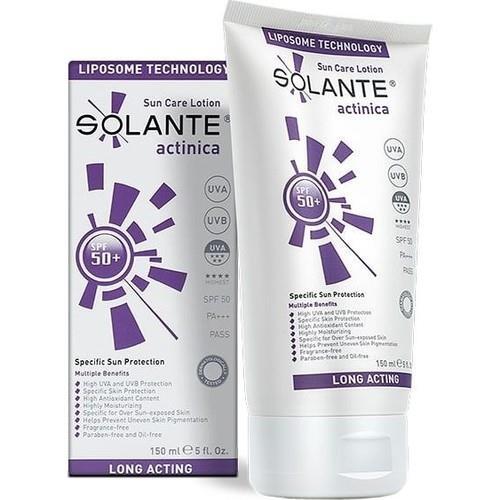 Solante Actinica Sun Care Lotion Spf 50+ 150 ml Çok Hassas Ciltler Güneş Losyonu - 2