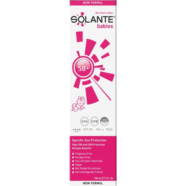 Solante Babies 50 Faktör Güneş Losyonu 150 ml - 2