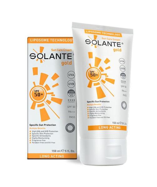 Solante Gold Adult Spf 50+ 150 ml Güneş Koruyucu Krem - 1