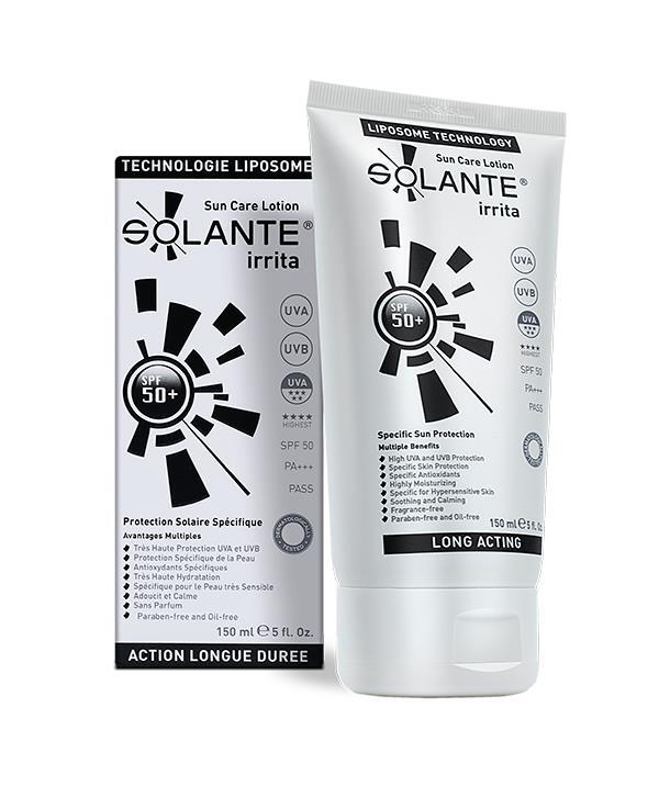 Solante Irrita Sun Care Lotion Spf 50+ 150 ml Tahriş Olmuş Cilt Güneş Losyonu - 1