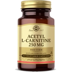 Solgar Acetyl L-Carnitine 250 mg 30 Kapsül - 1