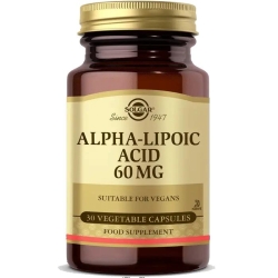 Solgar Alpha Lipoic Acid 60 mg 30 Kapsül - 1