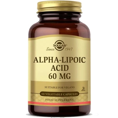 Solgar Alpha Lipoic Acid 60 mg 60 Kapsül - 1