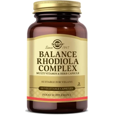 Solgar Balance Rhodiola Complex 60 Kapsül - 1