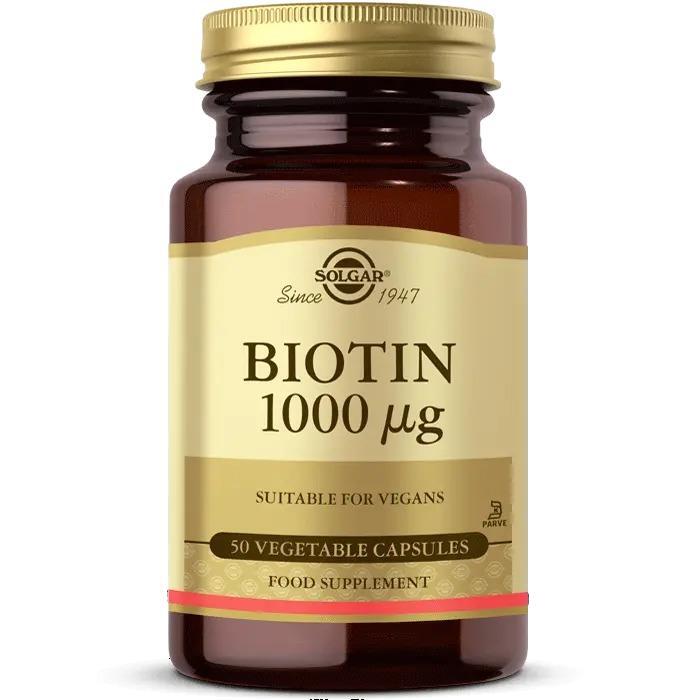 Solgar Biotin 1000 mcg 50 Kapsül - 1