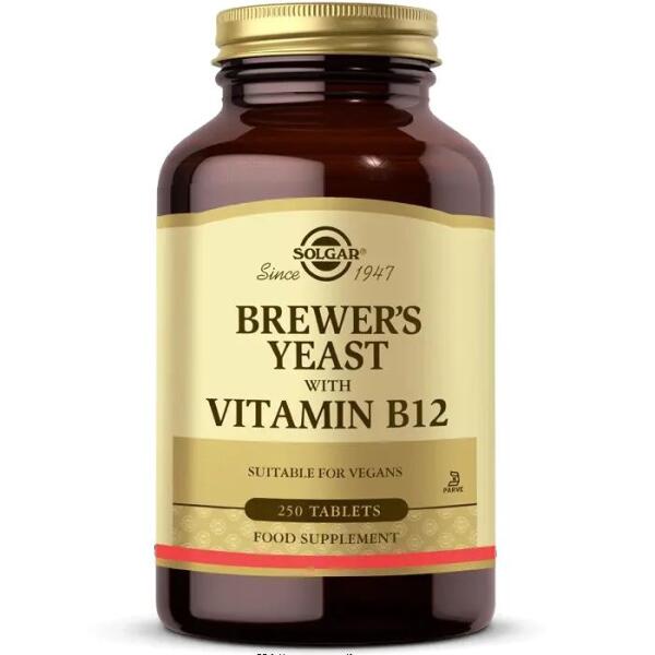 Solgar Brewers Yeast With Vitamin B12 250 Tablet - 1