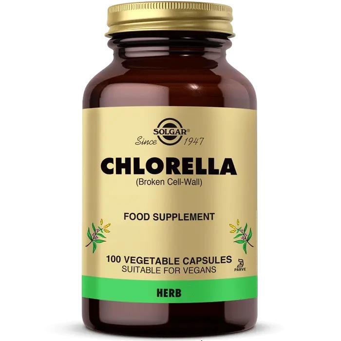 Solgar Chlorella 100 Kapsül - 1