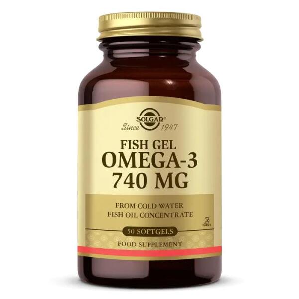 Solgar Fish Gel Omega-3 740 mg 50 Softgel Kapsül - 1