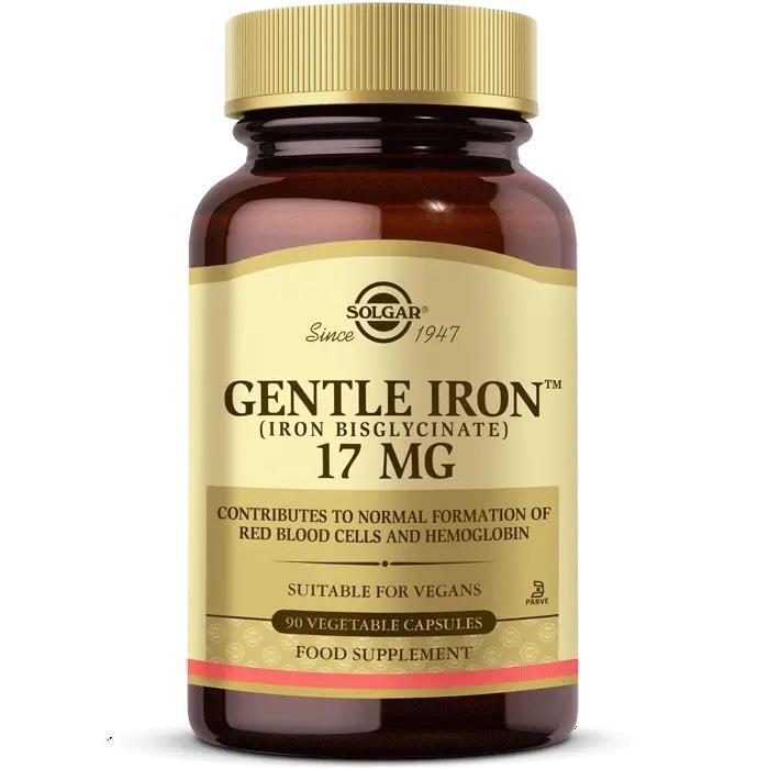 Solgar Gentle Iron 17 mg 90 Kapsül - 1