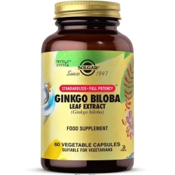 Solgar Ginkgo Biloba Leaf Extract 60 Kapsül - 1