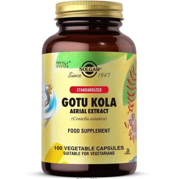 Solgar Gotu Kola Aerial Extract 100 mg 100 Kapsül - 1